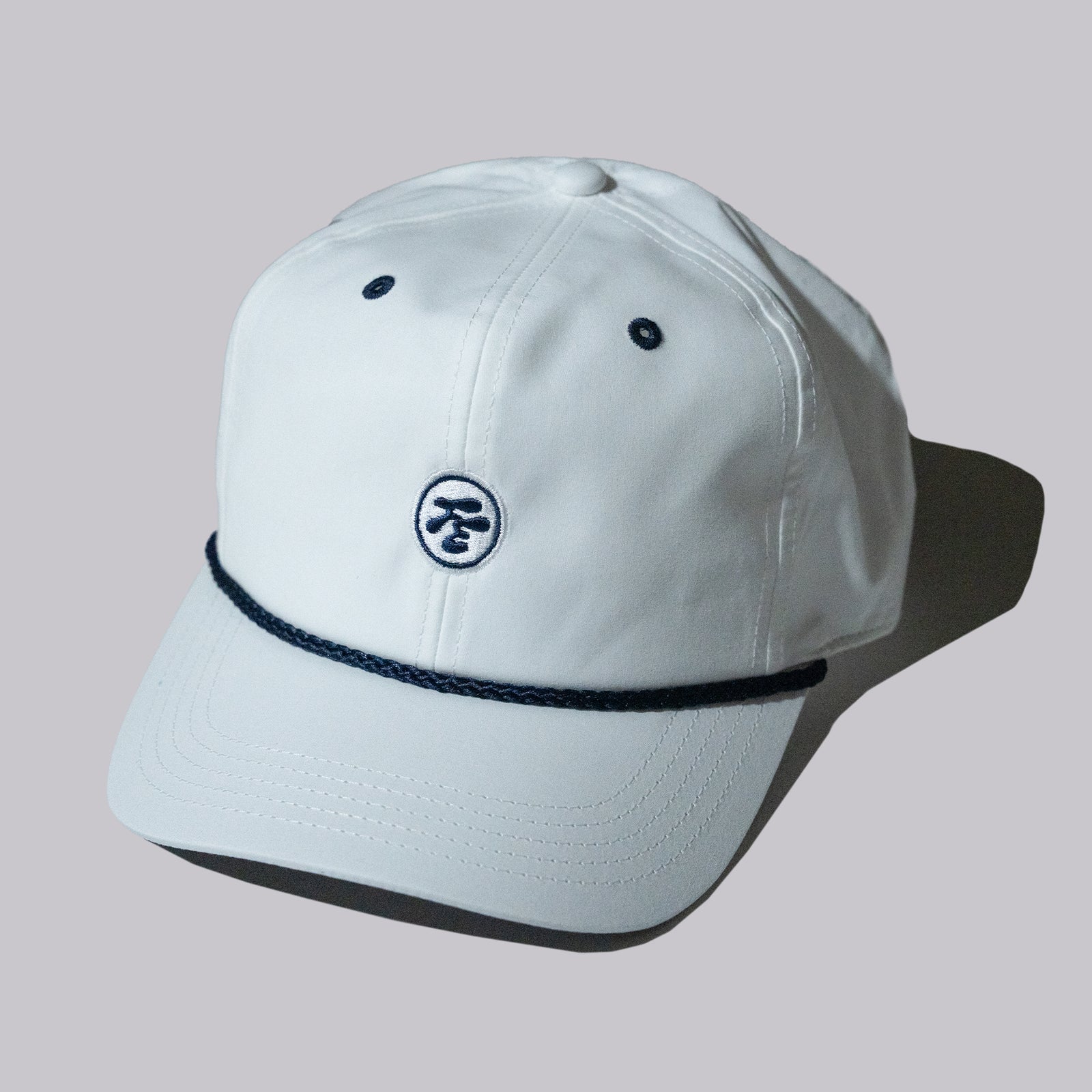 Fried Egg Golf & American Needle All Day Rope Hat - White/Navy