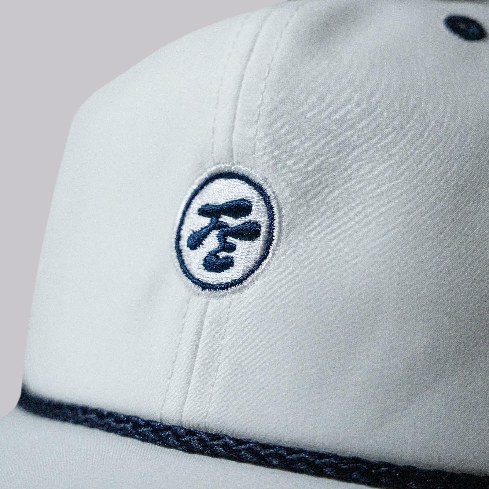 Fried Egg Golf & American Needle All Day Rope Hat - White/Navy