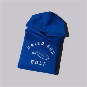 Fried Egg Golf Youth Hoodie - Royal
