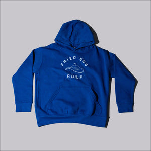 Fried Egg Golf Youth Hoodie - Royal