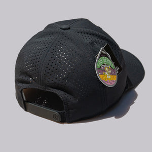 Fried Egg Golf Club & Imperial Tech Rope Hat - Black