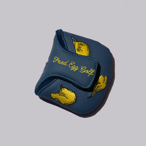 Fried Egg Golf Navy Potato Chip Putter Cover - Mallet