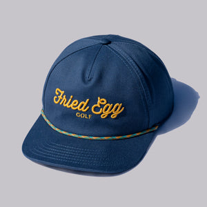 Fried Egg Golf & American Needle Twill Rope Hat - Timber Blue