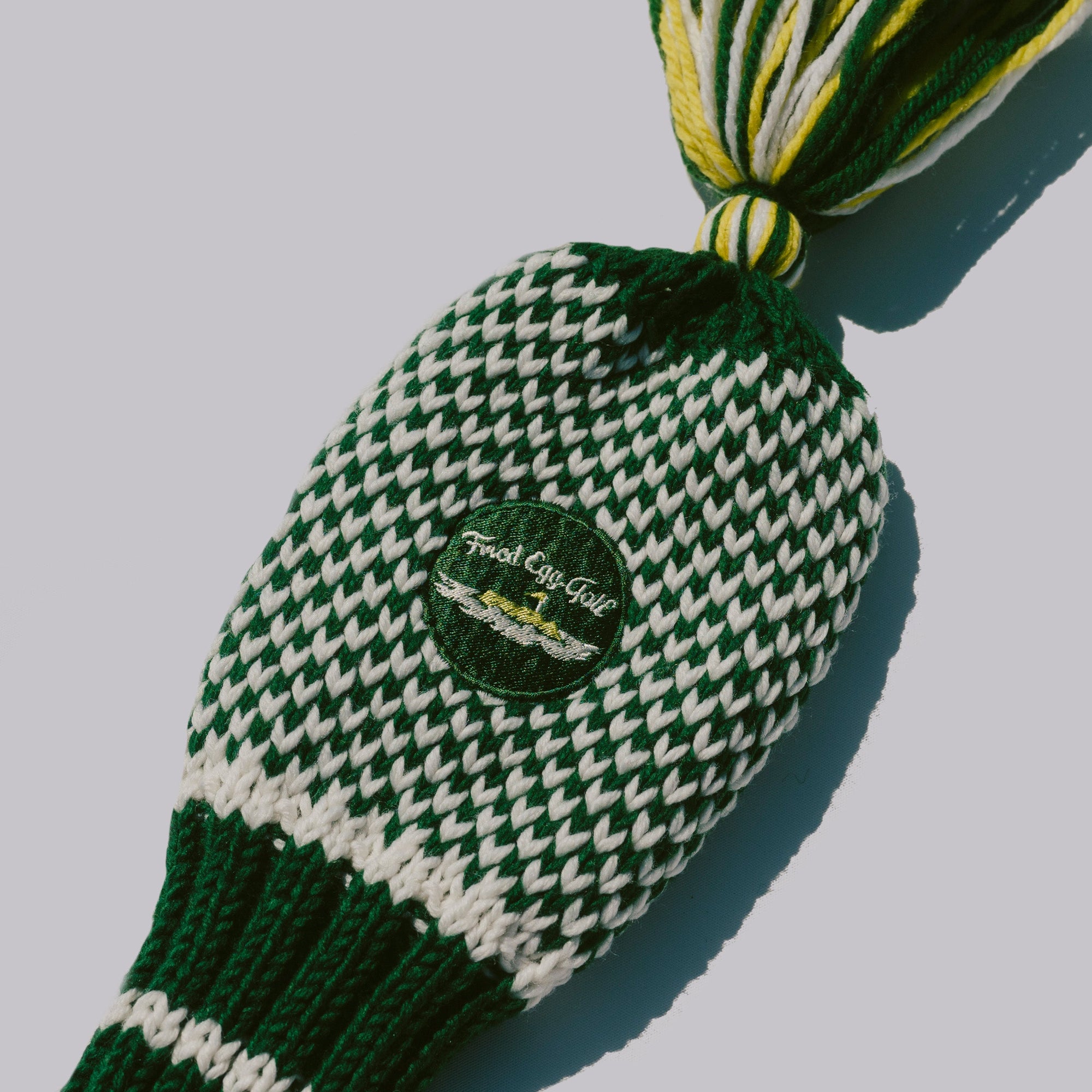 Fried Egg Golf Alternate Logo Green Knit Headcover - Driver