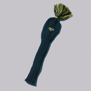 Fried Egg Golf Navy Knit Headcover - Driver