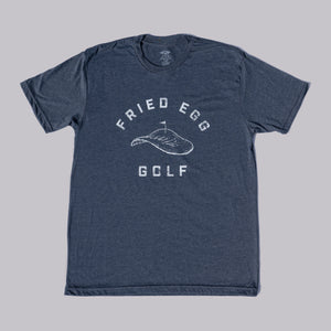 Fried Egg Golf Potato Chip T-Shirt - Vintage Navy