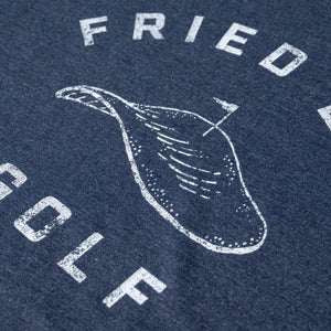 Fried Egg Golf Potato Chip T-Shirt - Vintage Navy