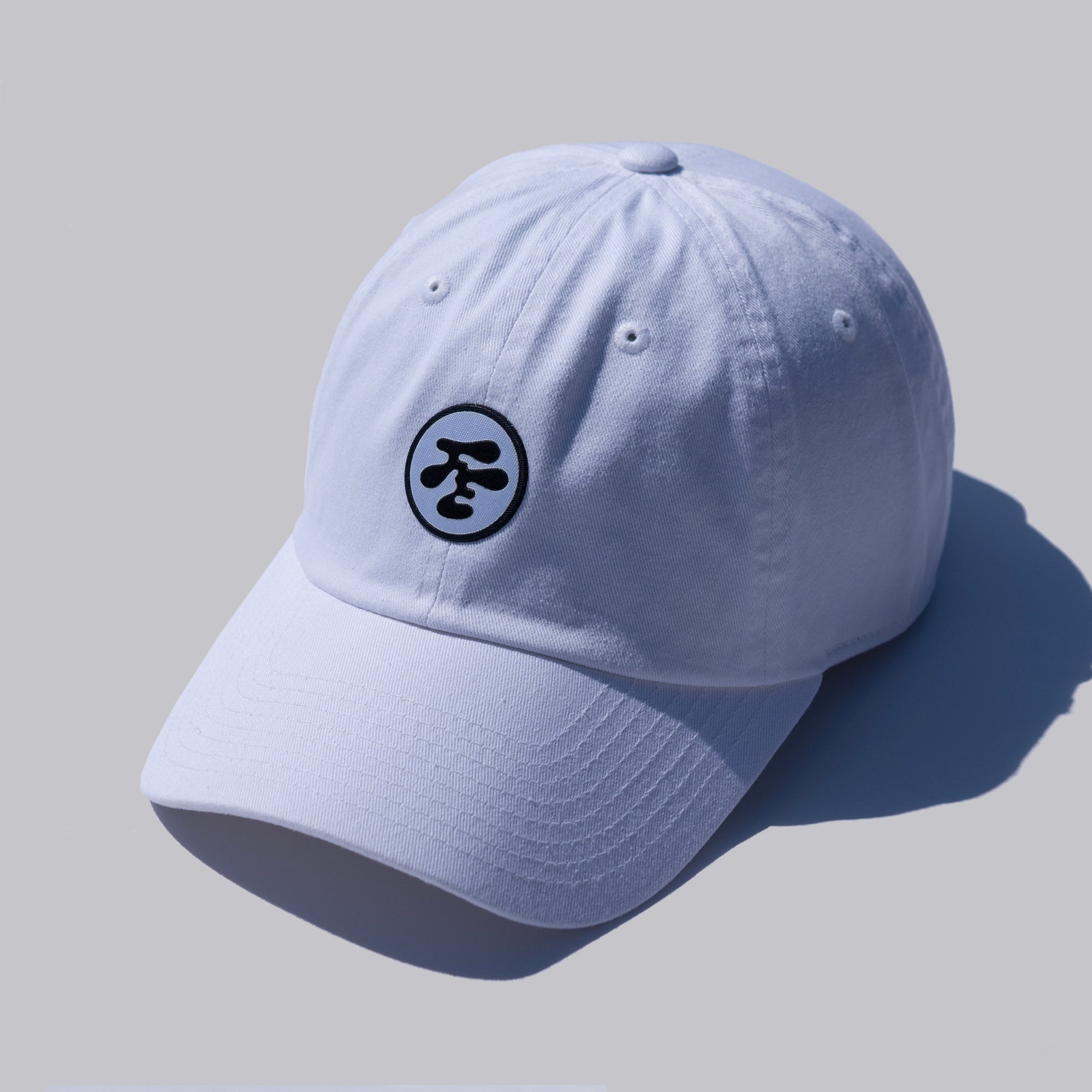 Fried Egg Golf & American Needle Patch Dad Hat - White