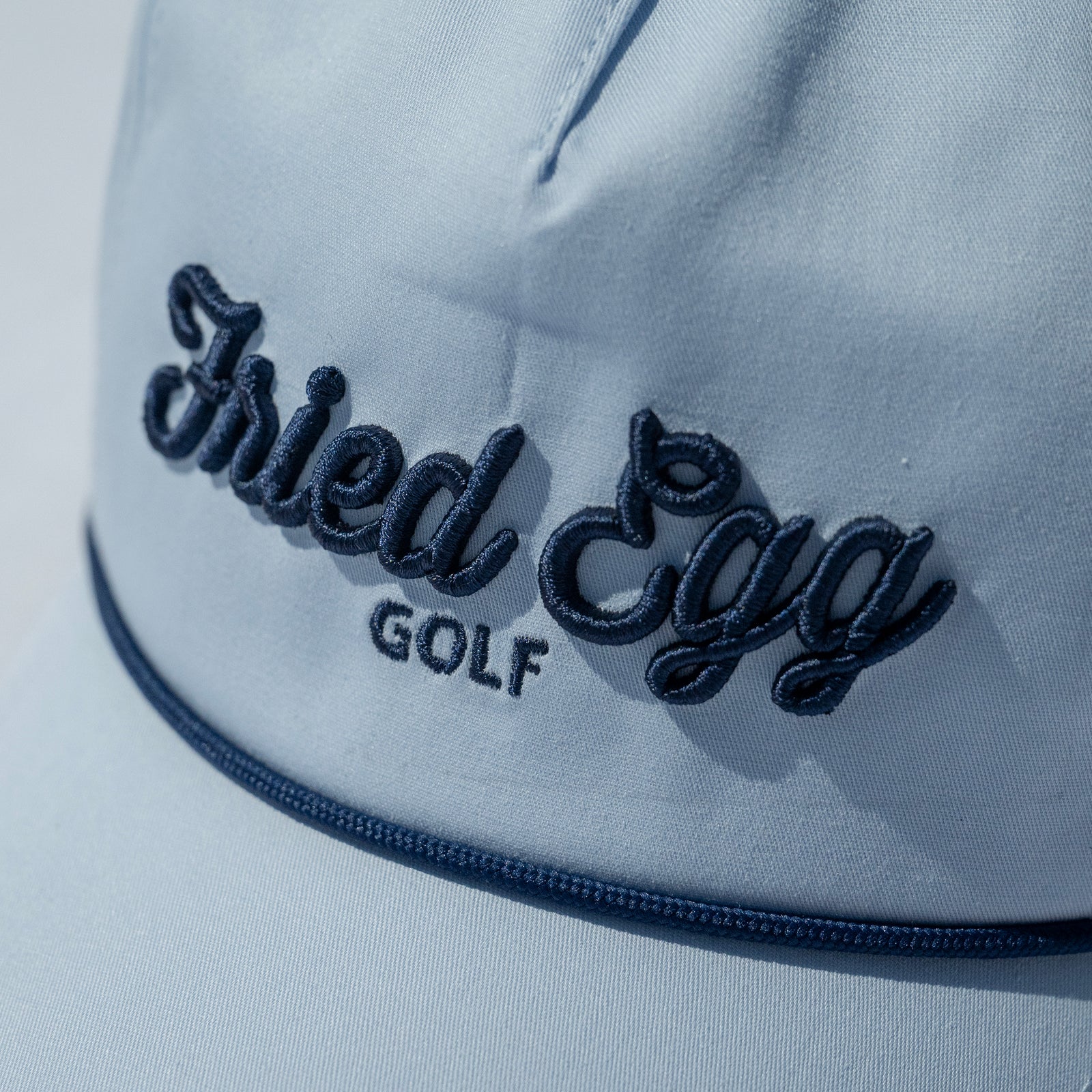 Fried Egg Golf & American Needle Lightweight Rope Hat - Light Blue/Navy