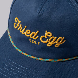 Fried Egg Golf & American Needle Twill Rope Hat - Timber Blue