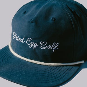 Fried Egg Golf & Richardson Rope Hat - Navy
