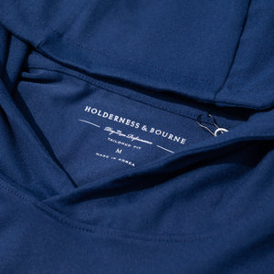 Fried Egg Golf Club and Holderness & Bourne Jackson Hoodie - Navy