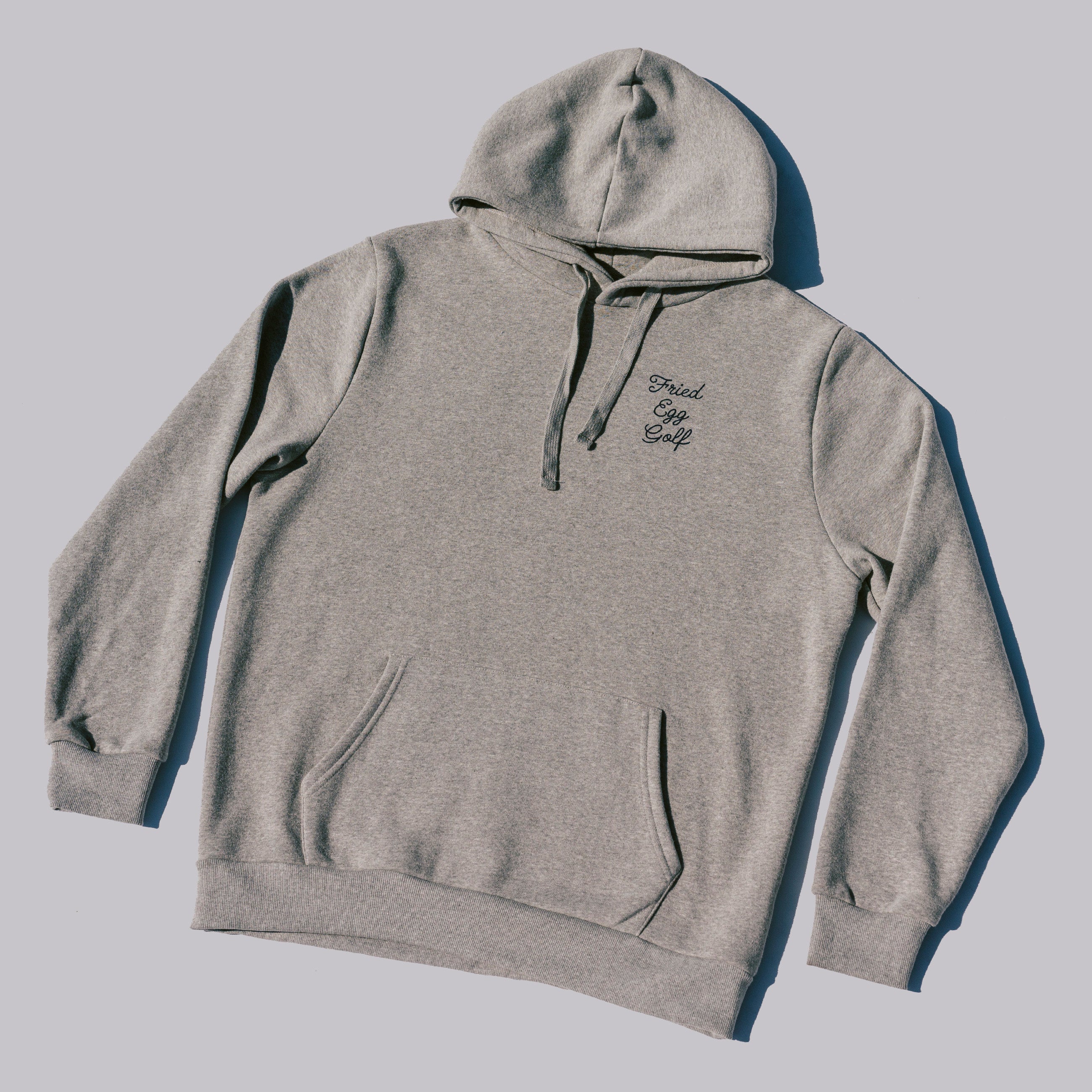 Fried Egg Golf Hoodie Gray