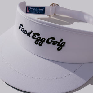 Fried Egg Golf & Imperial Tour Visor - White
