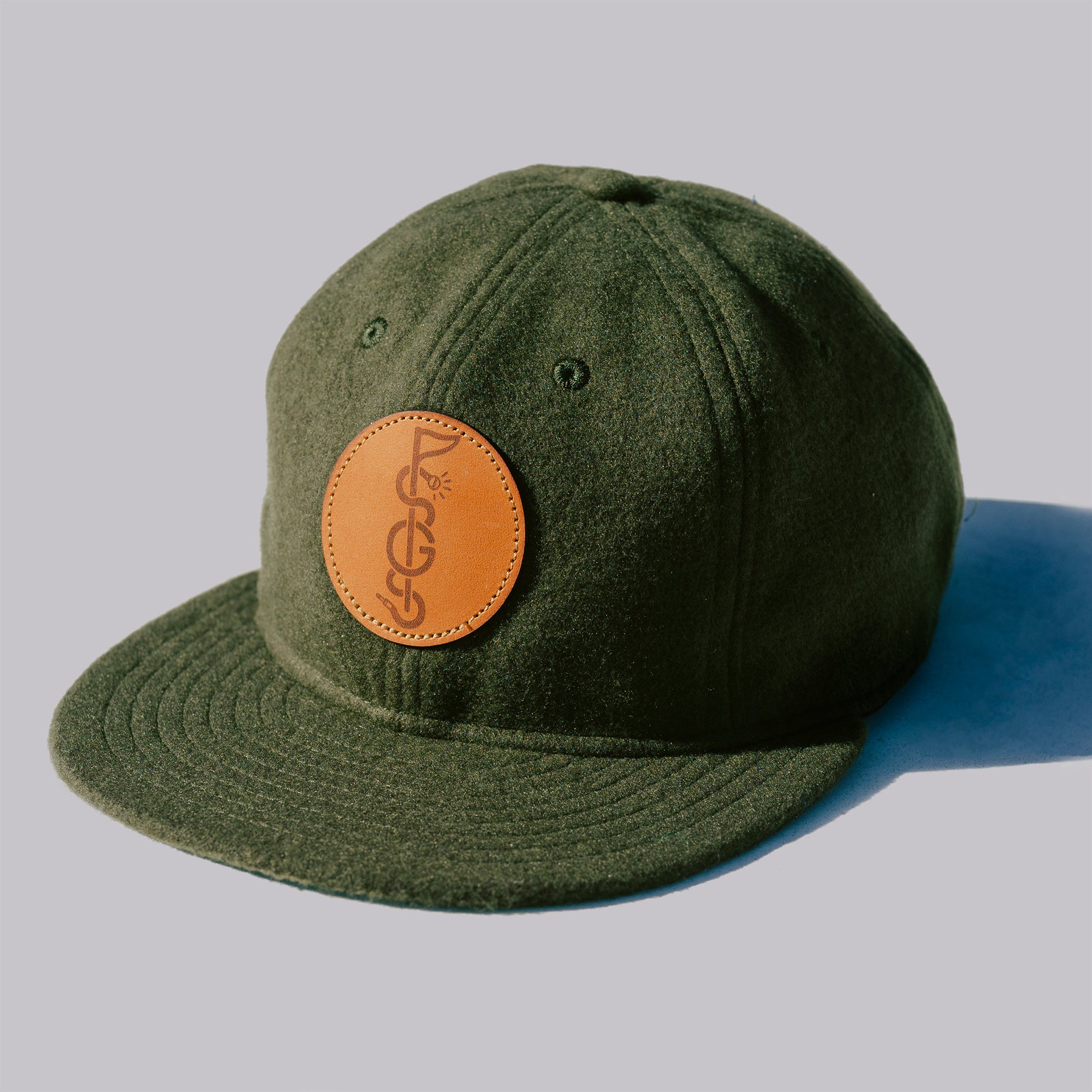 The Shotgun Start & Sandlot Goods Recycled Flannel Hat - Hunter Green
