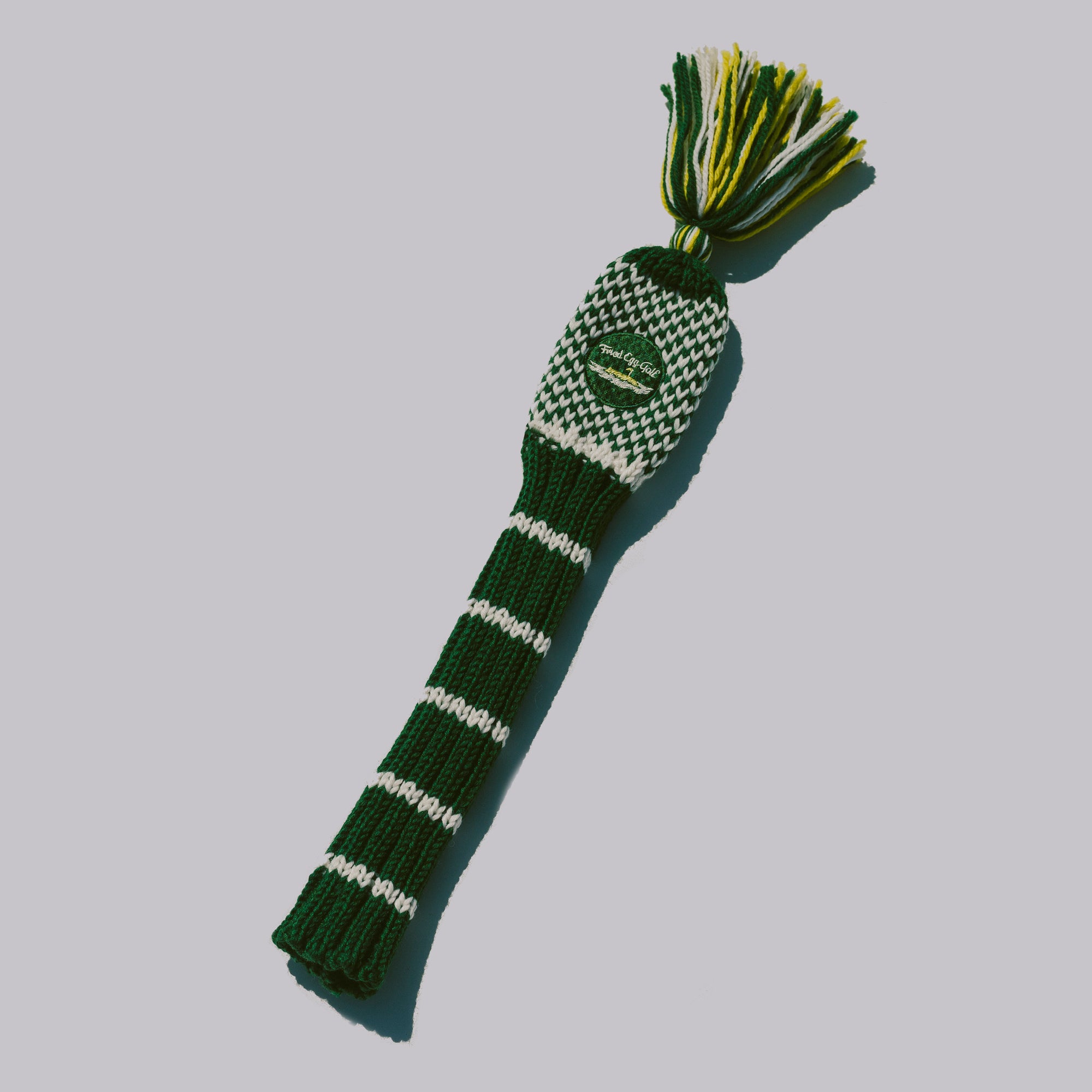 Fried Egg Golf Alternate Logo Green Knit Headcover - Fairway Wood