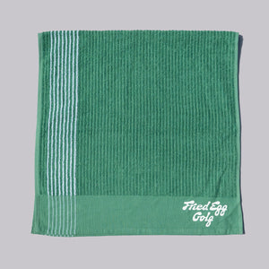 Fried Egg Golf Towel - Green