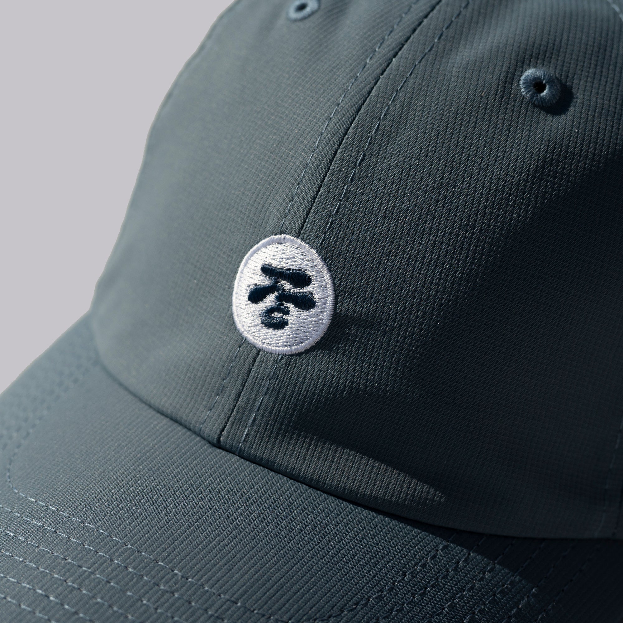 Fried Egg Golf & Imperial Monogram Patch Performance Hat - Breaker Blue