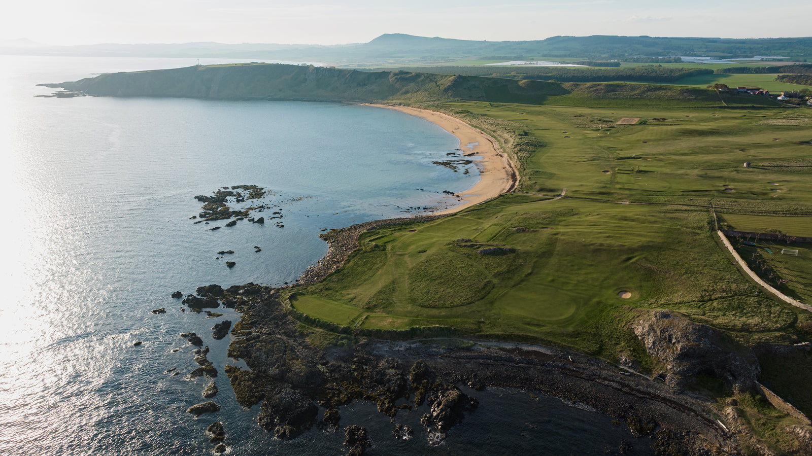 Elie - High Aerial & The Coast