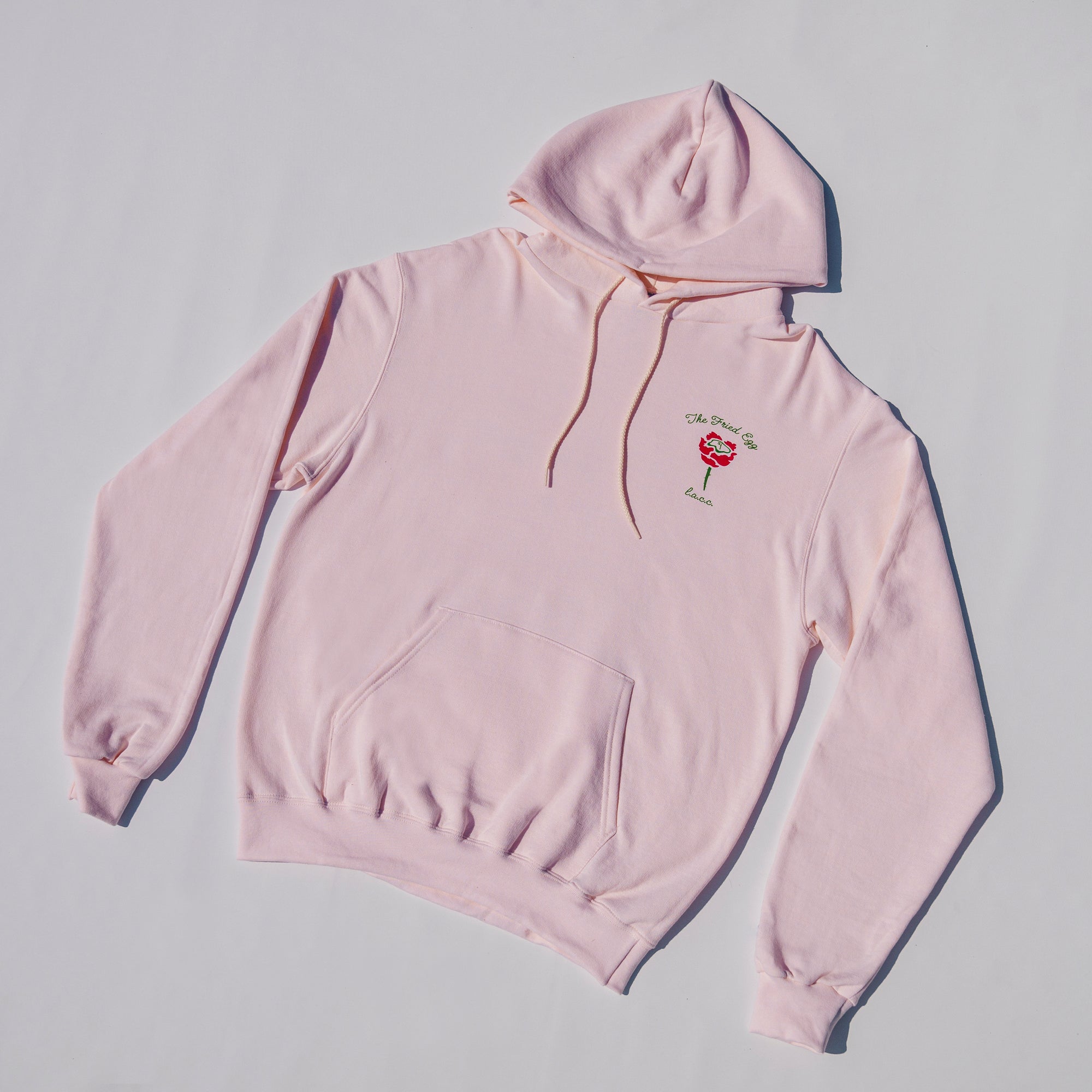 The Fried Egg Rose & Champion Hoodie