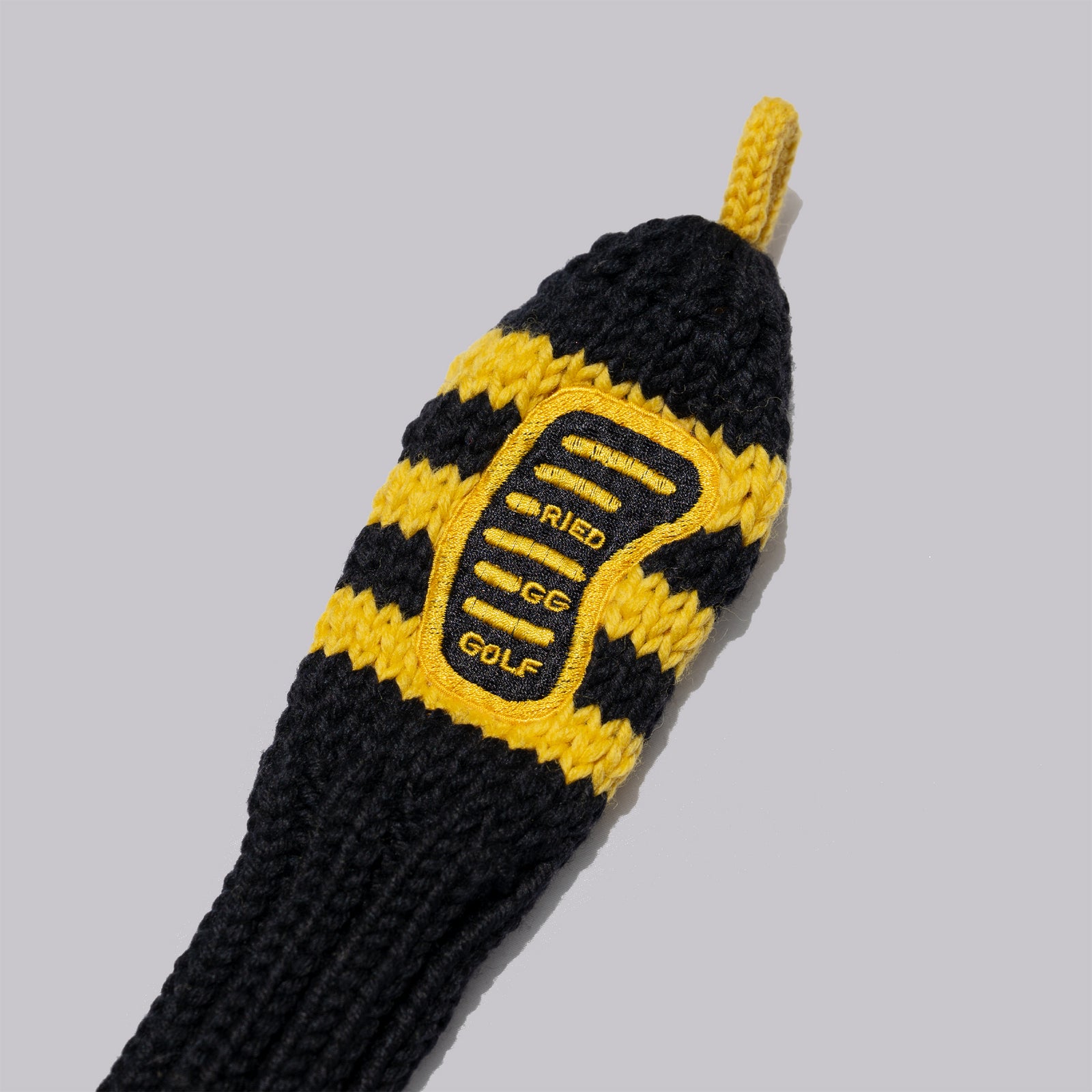 Fried Egg Golf Church Pews Knit Headcover - Hybrid