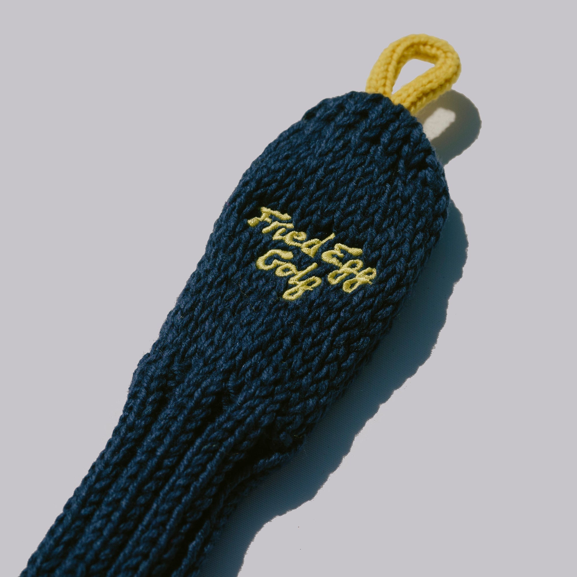 Fried Egg Golf Navy Knit Headcover - Hybrid