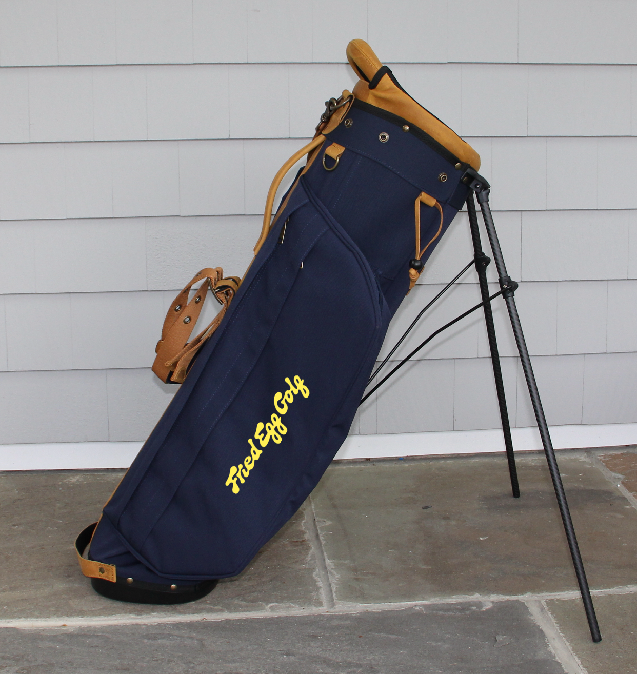 Fried Egg Golf & Shapland Elate Stand Golf Bag 2.0 - Navy