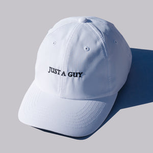 The Shotgun Start "Just A Guy" Hat - White