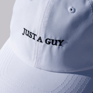 The Shotgun Start "Just A Guy" Hat - White