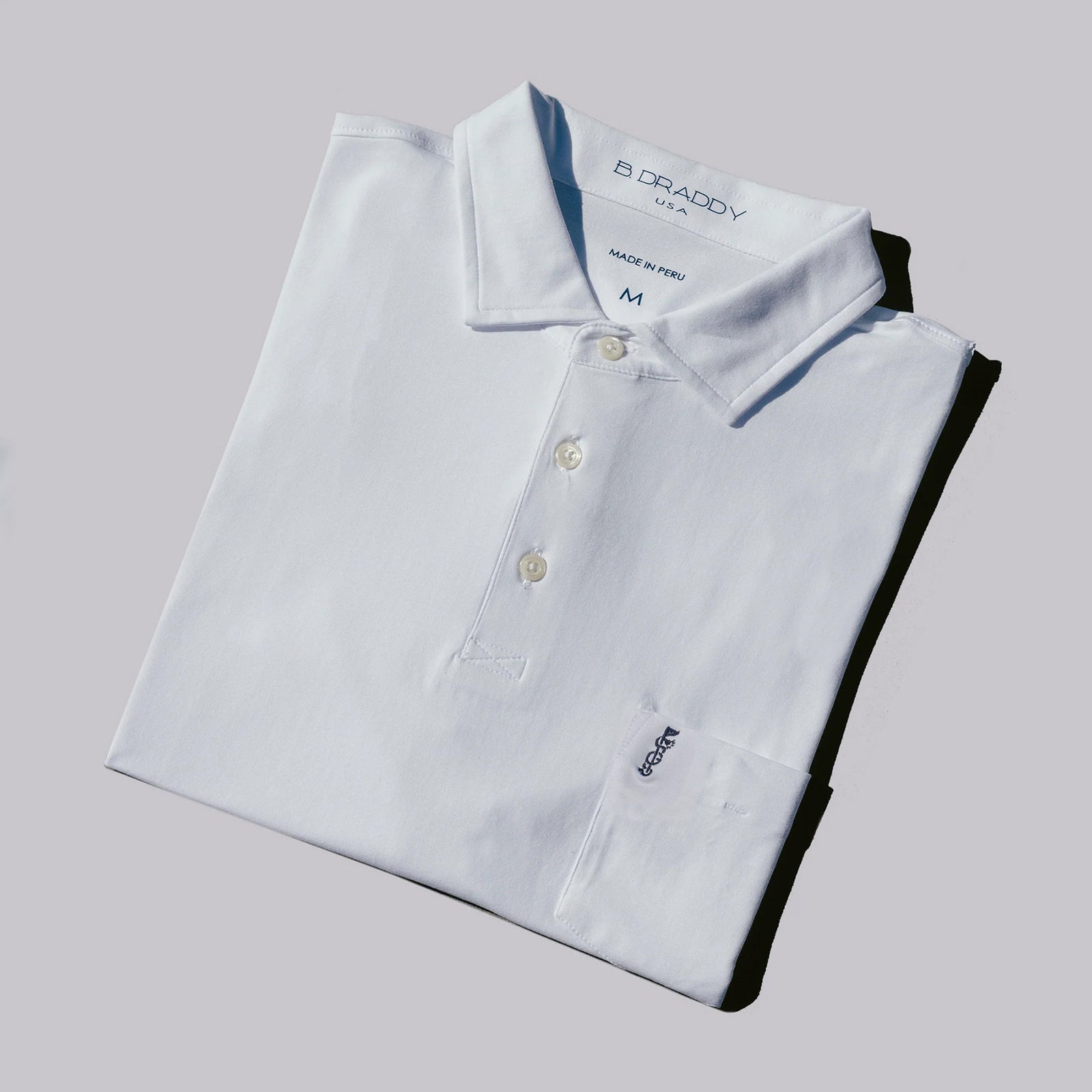 The Shotgun Start & B. Draddy Liam Polo - White