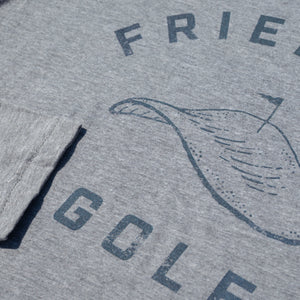Fried Egg Golf Potato Chip Long Sleeve T-Shirt - Premium Heather
