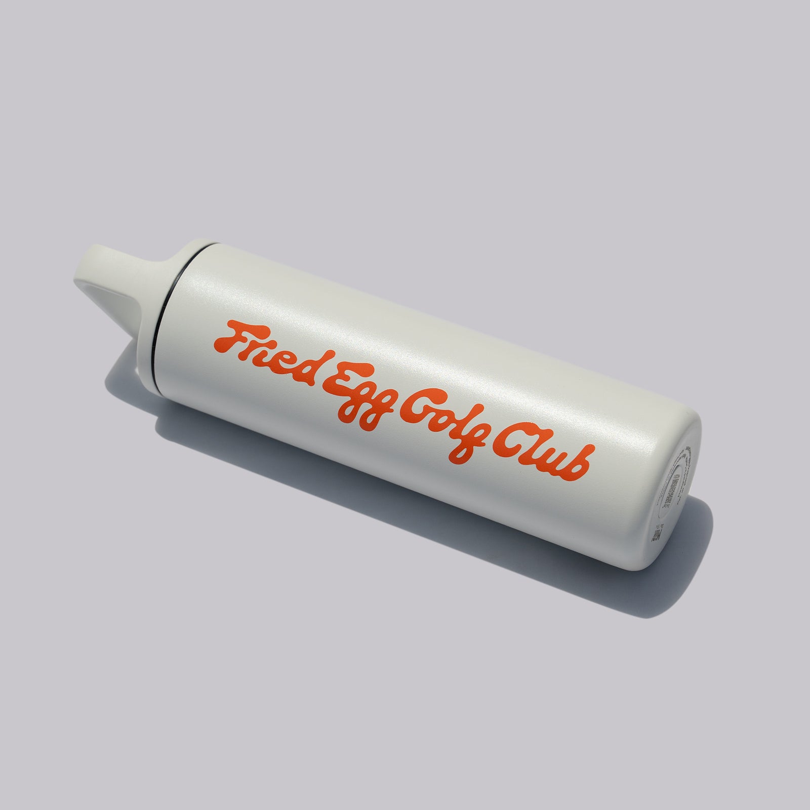 Fried Egg Golf Club Water Bottle - White
