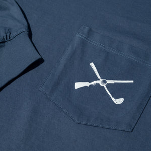 The Shotgun Start No Interest In Fighting Long Sleeve T-Shirt - Navy