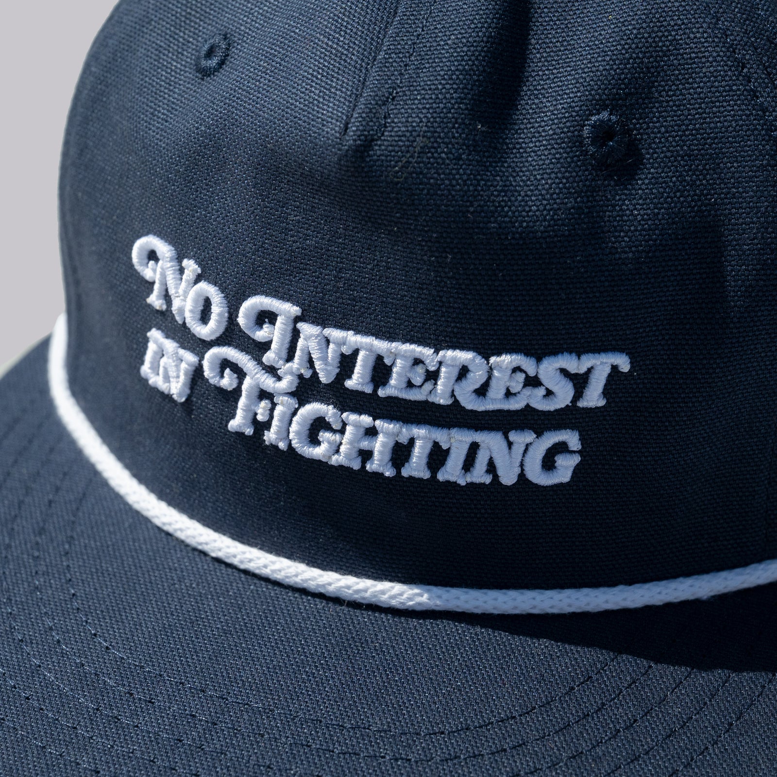 The Shotgun Start & Sandlot Goods No Interest In Fighting Rope Hat - Navy