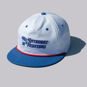 The Shotgun Start & Sandlot Goods No Interest In Fighting Rope Hat - White/Royal