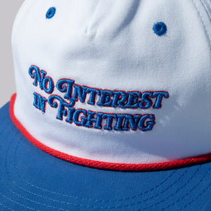 The Shotgun Start & Sandlot Goods No Interest In Fighting Rope Hat - White/Royal