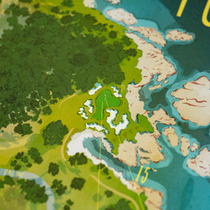 Cypress Point Closing Holes Poster