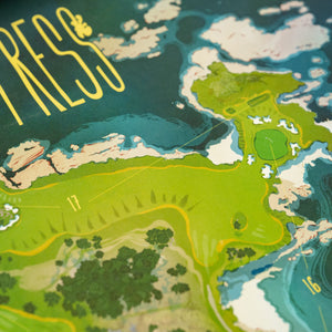 Cypress Point Closing Holes Poster