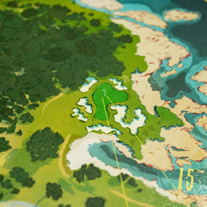 Cypress Point Closing Holes Poster