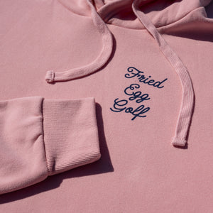 Fried Egg Golf & American Needle Hoodie - Pastel Pink