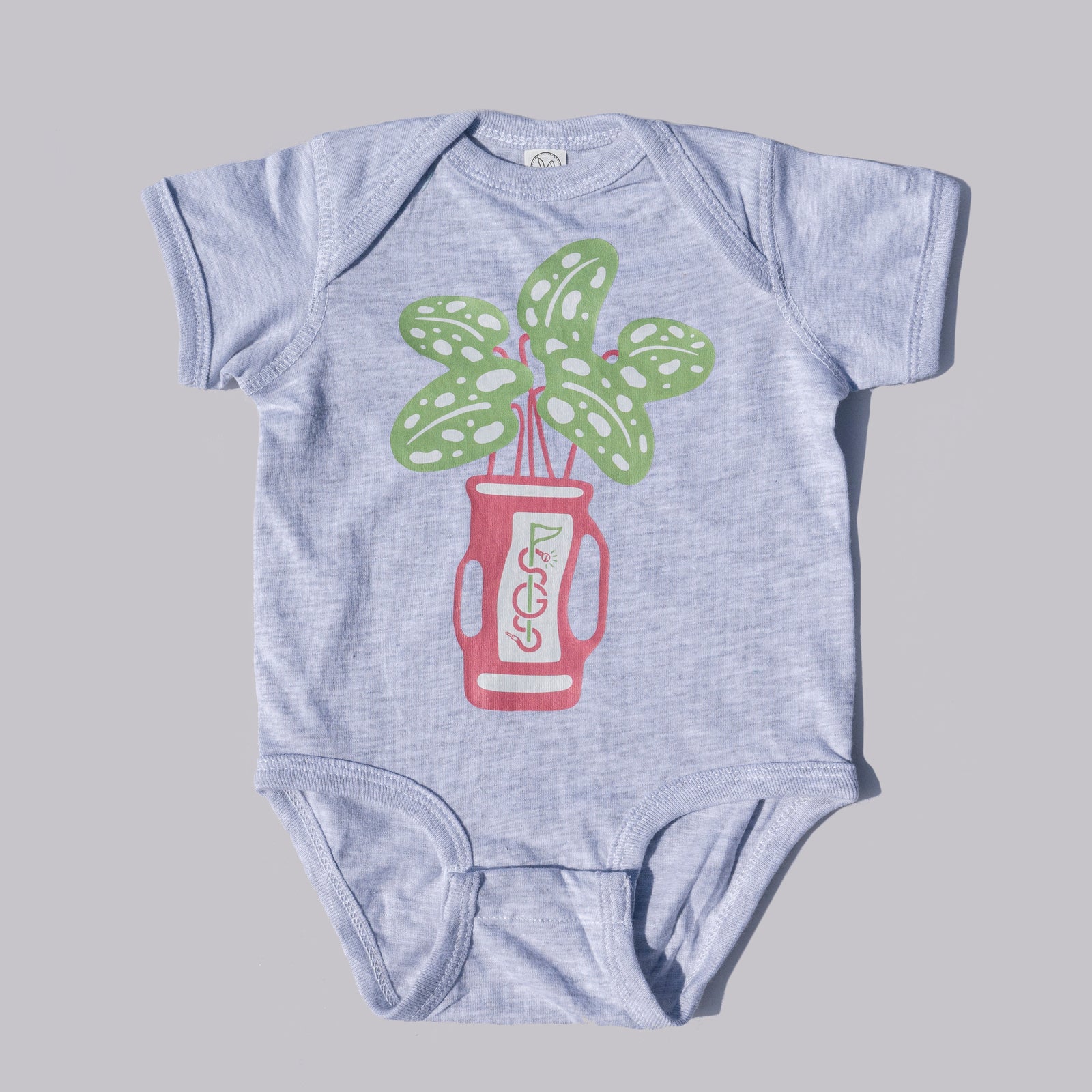 The Shotgun Start Houseplant Onesie - Ash