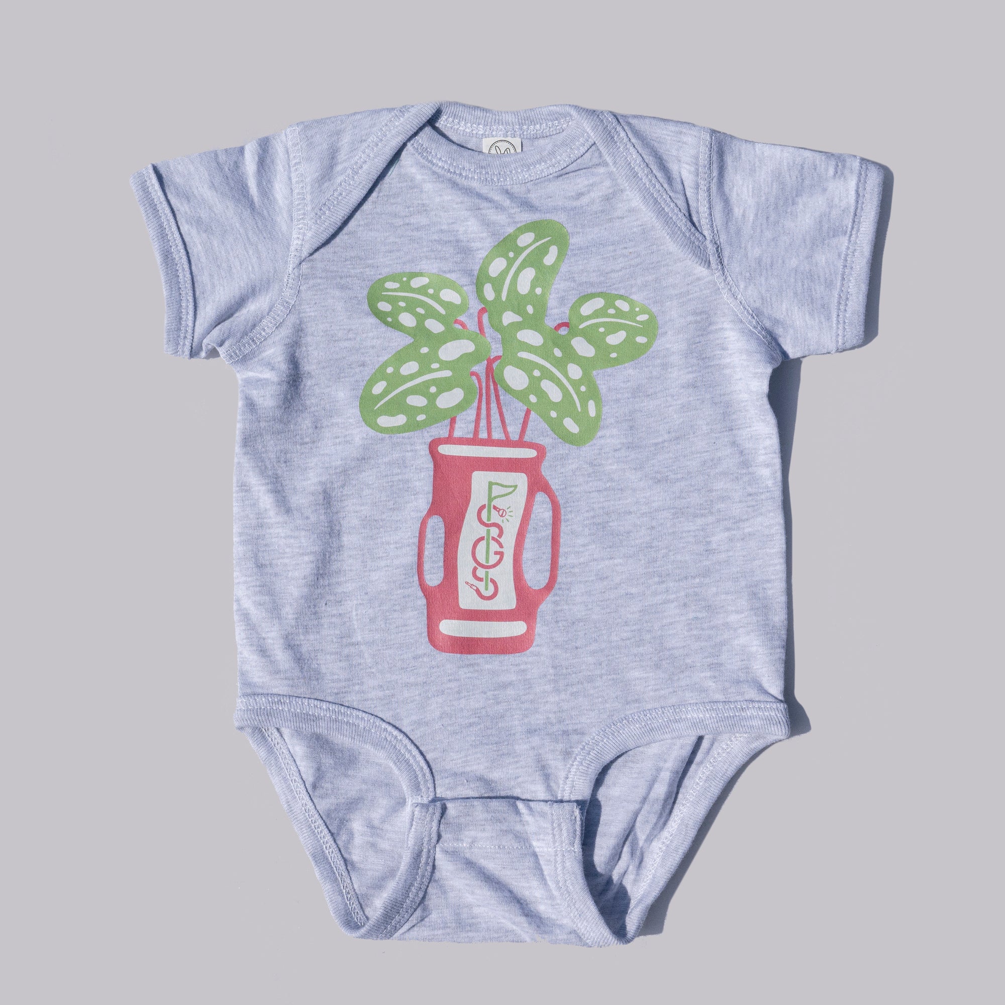 The Shotgun Start Houseplant Onesie - Ash