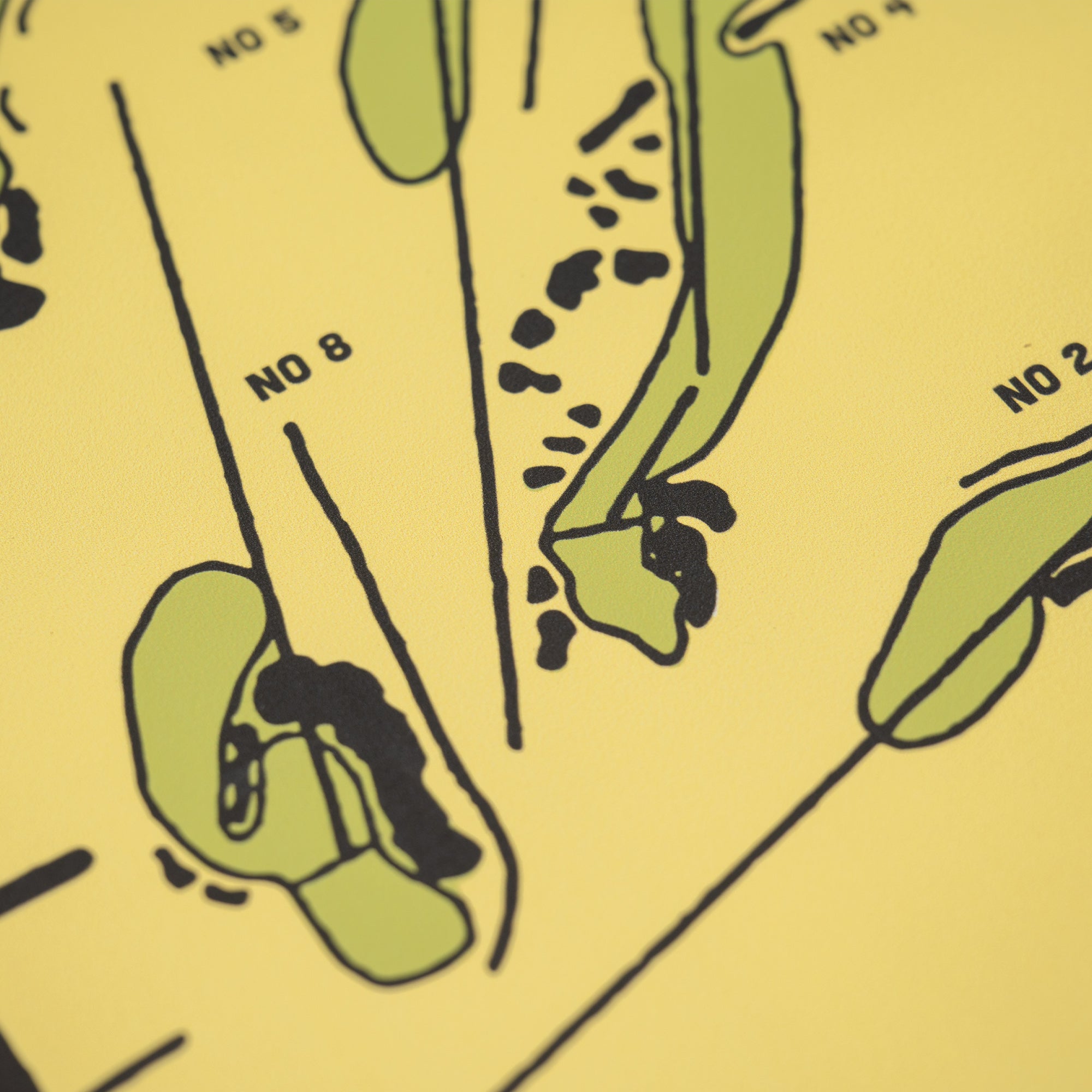 Oakmont Routing Map Poster - Fried Egg Golf