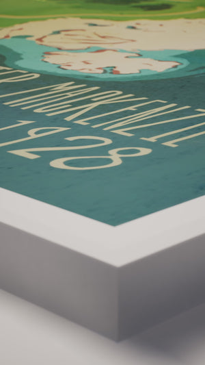 Cypress Point Closing Holes Poster