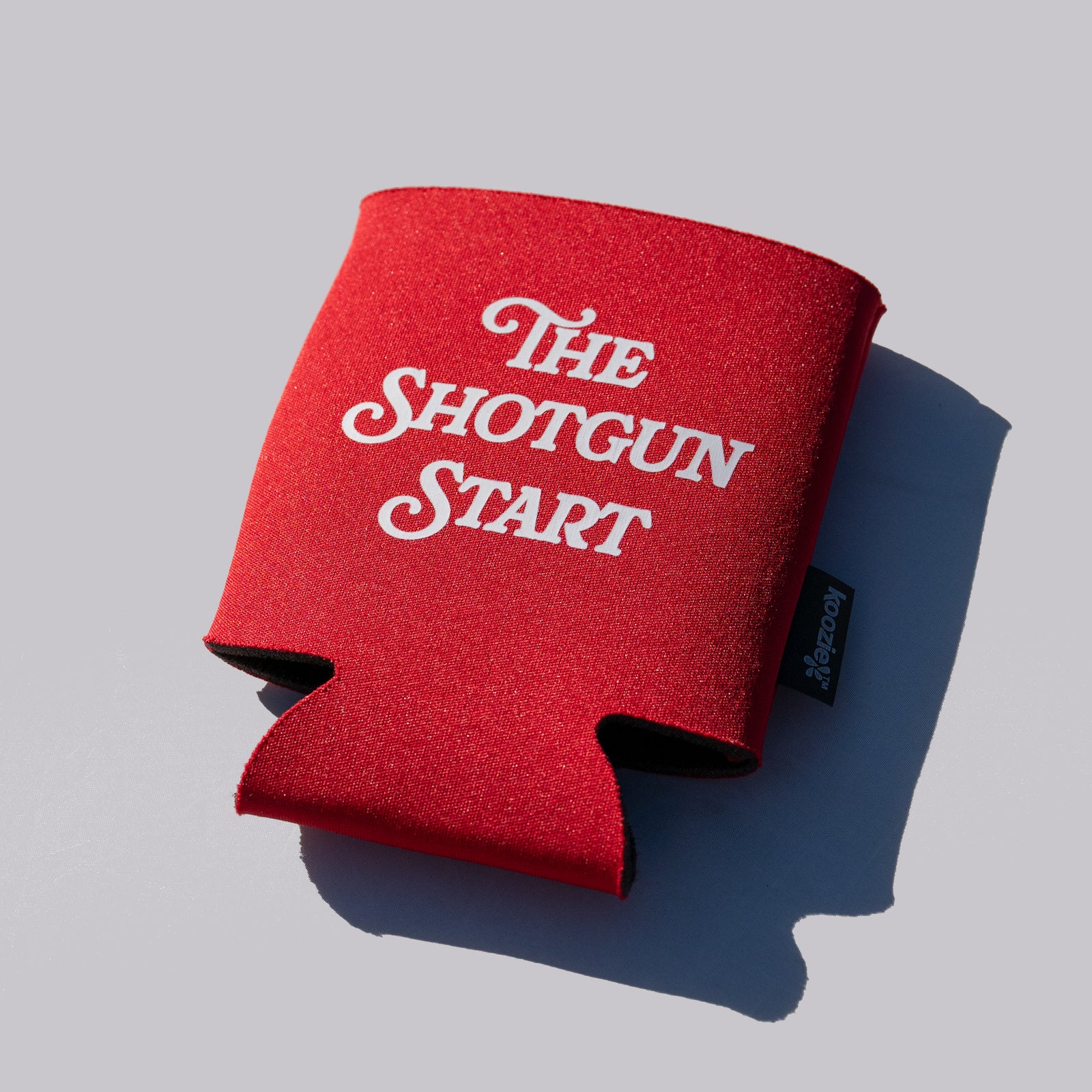 The Shotgun Start No Interest In Fighting Koozie - Red