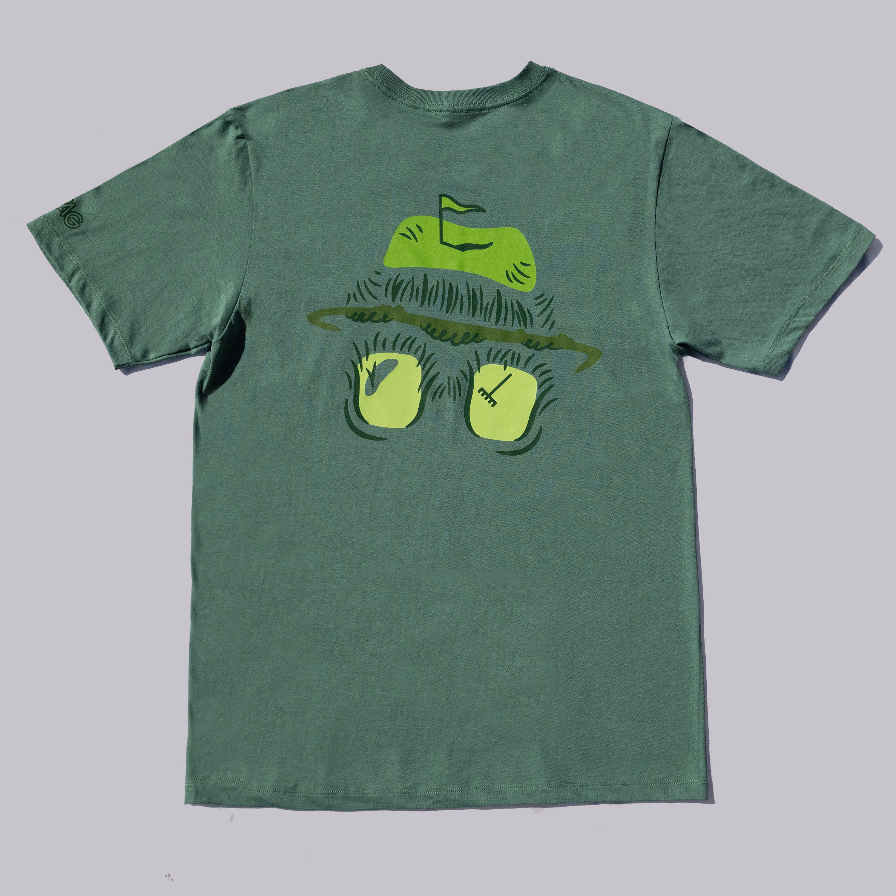 Raynorman & Swag Golf T-Shirt - Pine - Fried Egg Golf