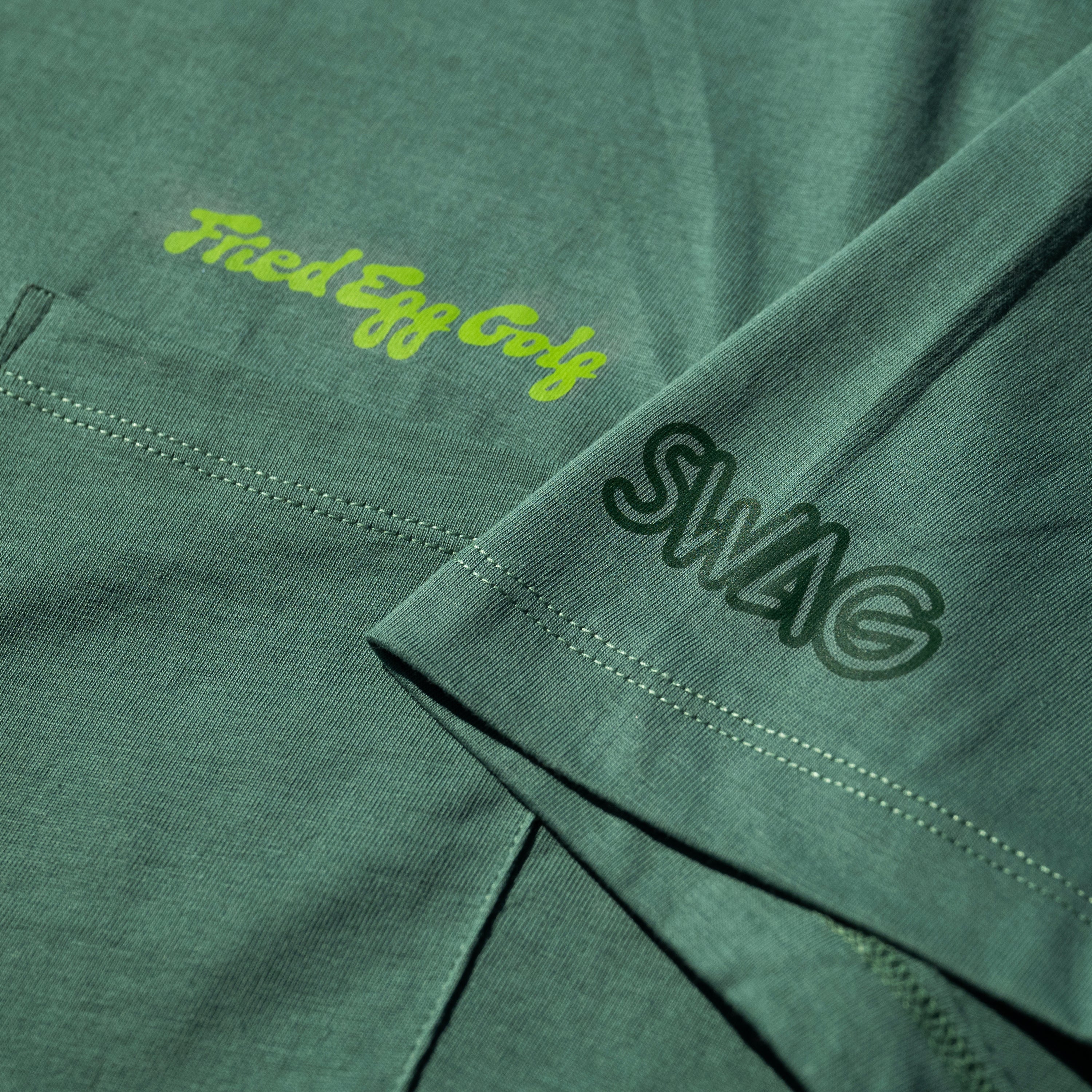 Raynorman & Swag Golf T-Shirt - Pine - Fried Egg Golf