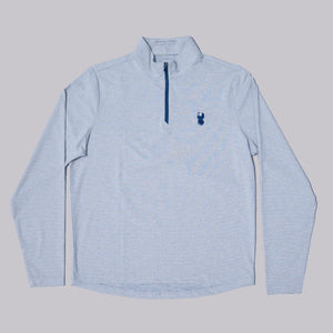 Fried Egg Golf Club and Holderness & Bourne Bell Quarter Zip - Heathered Andover