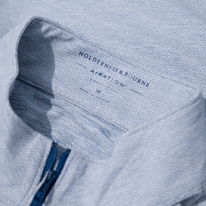 Fried Egg Golf Club and Holderness & Bourne Bell Quarter Zip - Heathered Andover