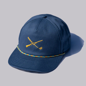 The Shotgun Start & American Needle Twill Rope Hat - Timber Blue